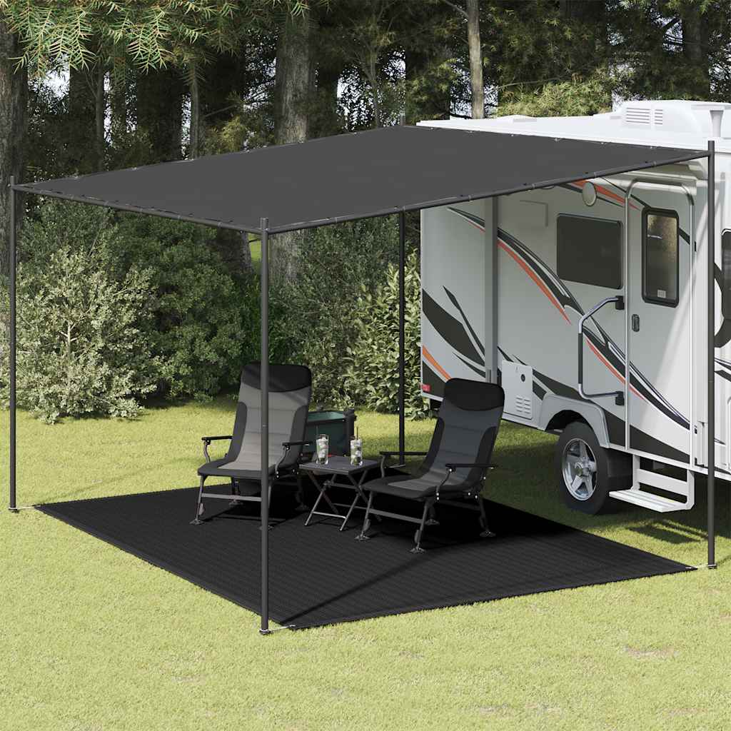 vidaXL Teltteppe 300x400 cm svart