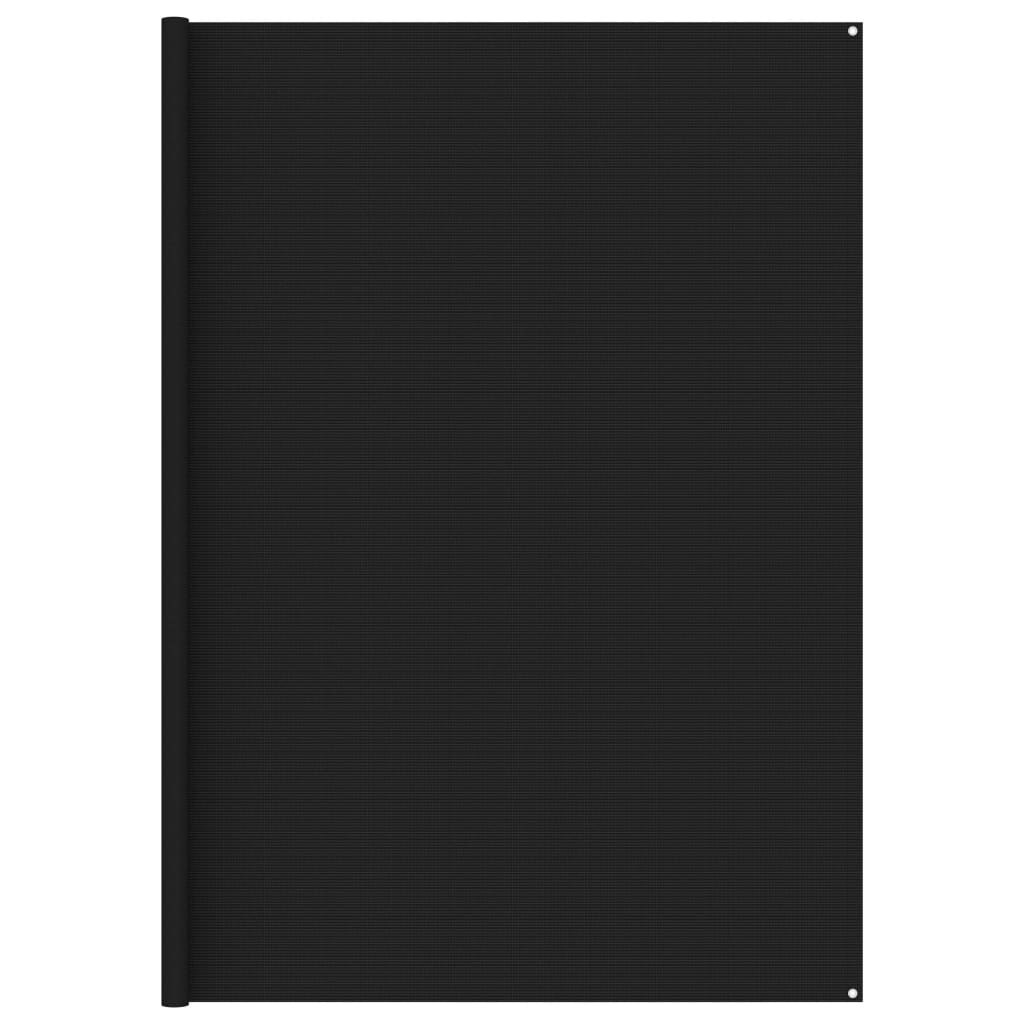 vidaXL Covor pentru cort, negru, 300×600 cm vidaXL