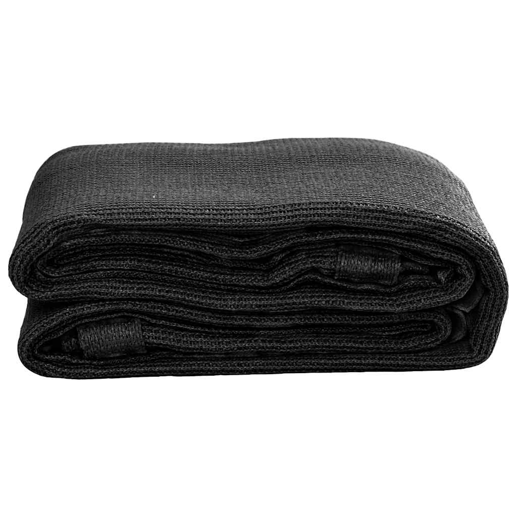 vidaXL Telttamatto 400x800 cm musta HDPE