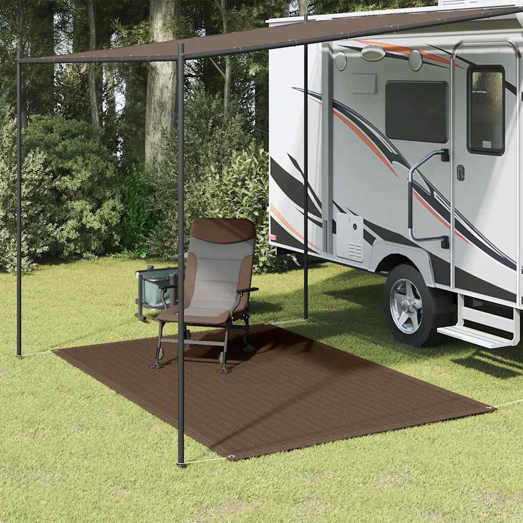 vidaXL Teltteppe 250x300 cm brun