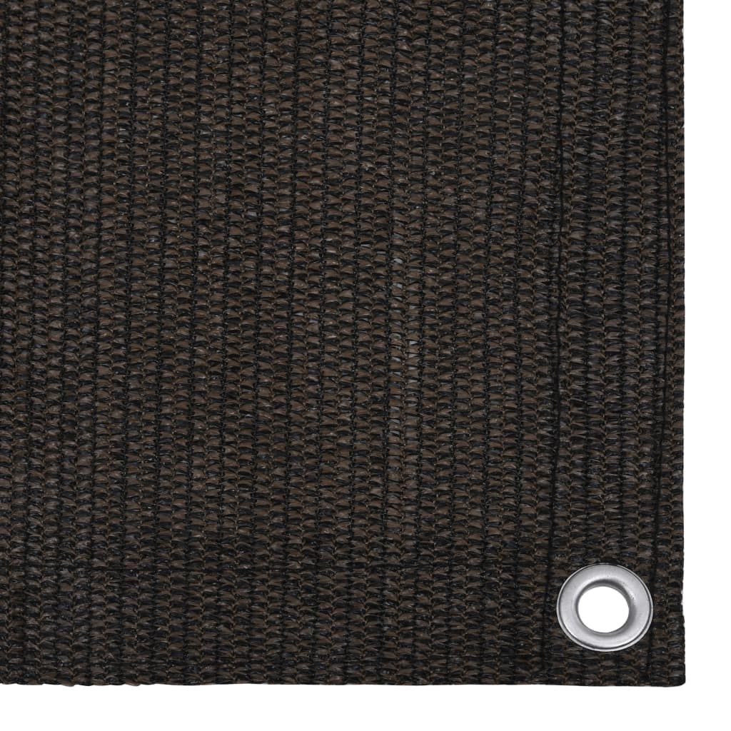 Covor cort , maro, 250×350 cm