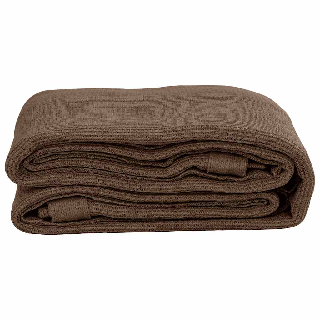 vidaXL Tenttapijt 250x400 cm bruin afbeelding