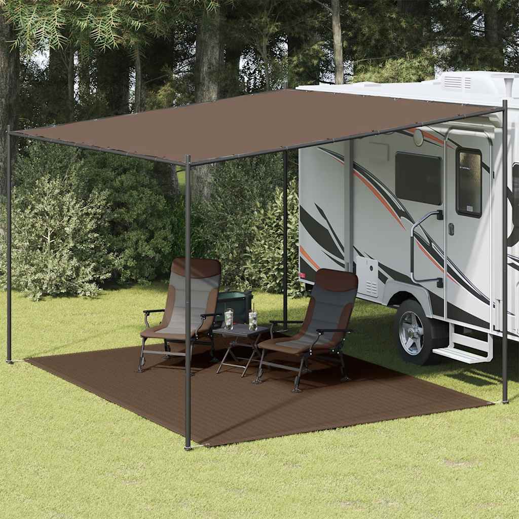 vidaXL Teltteppe 300x400 cm brun