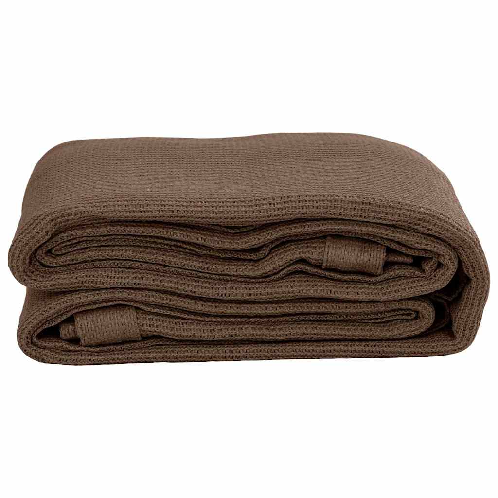 vidaXL Tenttapijt 300x500 cm bruin afbeelding