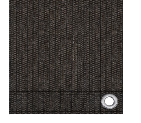 vidaXL Palapinės kilimėlis, rudos spalvos, 400x700cm
