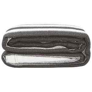 vidaXL Zeltteppich 250x450 cm Anthrazit und Wei&szlig;