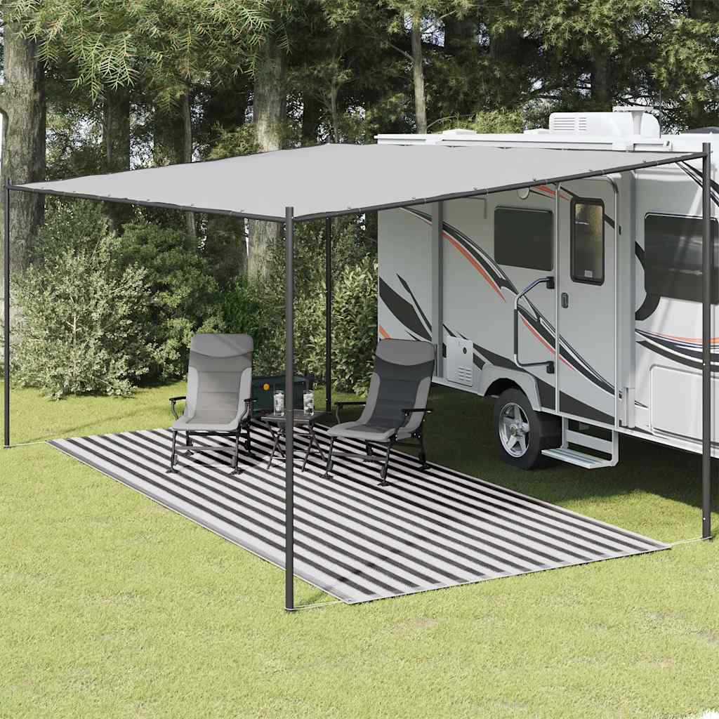 vidaXL Teltteppe 250x500 cm antrasitt