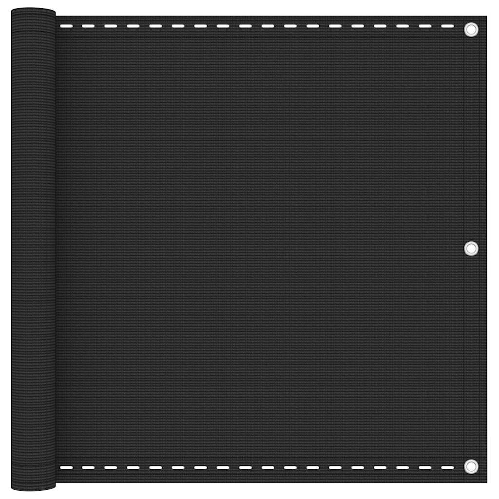 vidaXL Balkónová markíza antracitová 90x300 cm HDPE