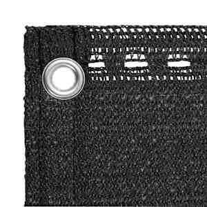 vidaXL Balkongskjerm antrasitt 90x500 cm HDPE