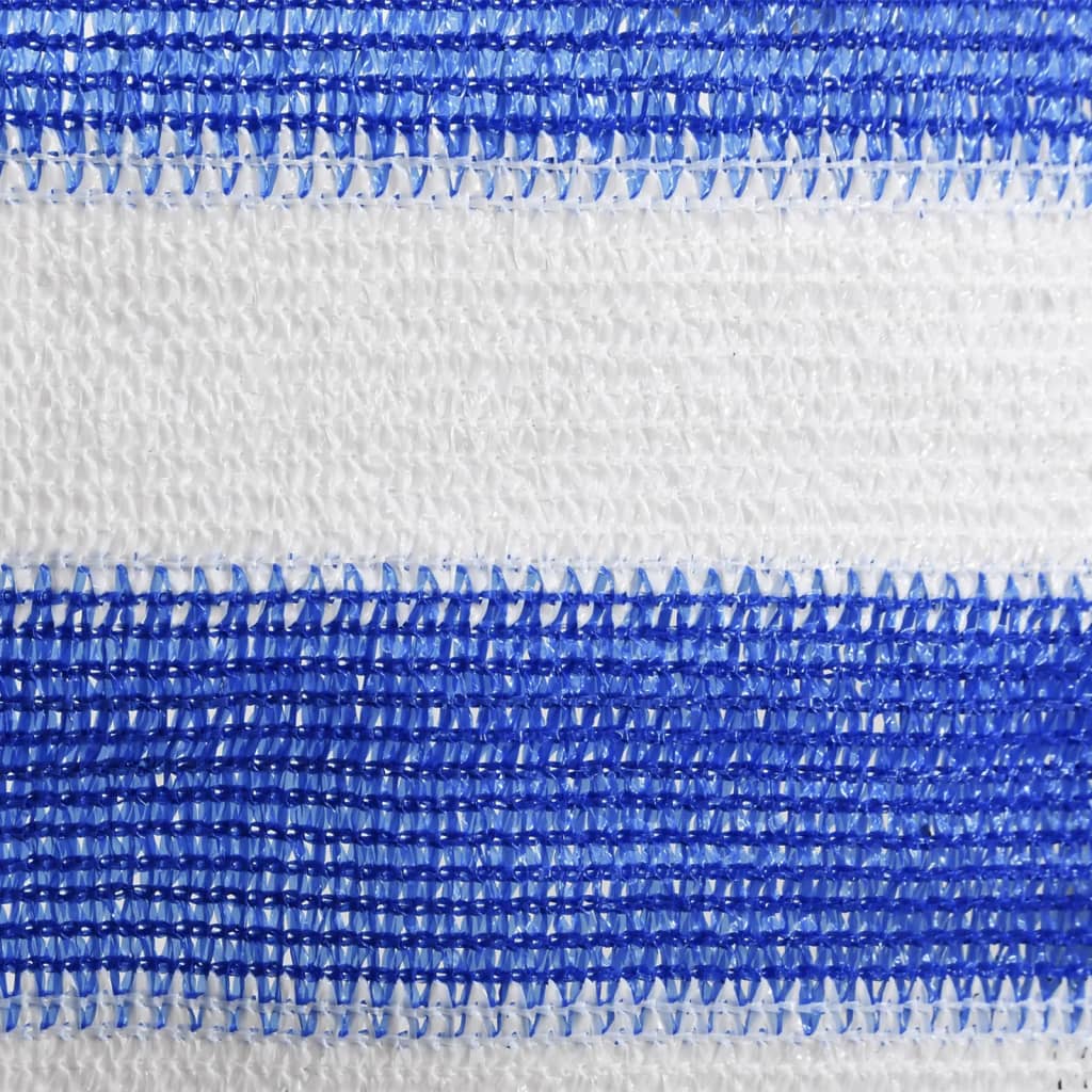 Thumbnail - vidaXL Balkon-Sichtschutz Blau und Weiß 75x500 cm HDPE