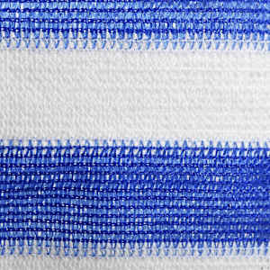 Balkonová zástěna modrobílá 90 x 300 cm HDPE - obrázek 3