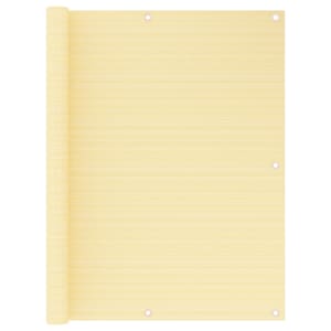 Balkonsko platno bež 120x500 cm HDPE