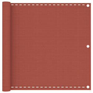 Balkonsko platno terakota 90x300 cm HDPE