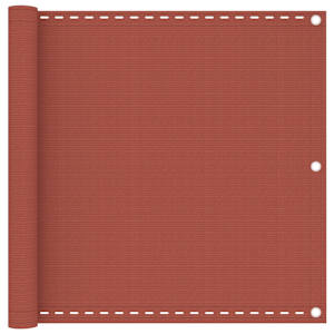 Balkonsko platno terakota 90x600 cm HDPE