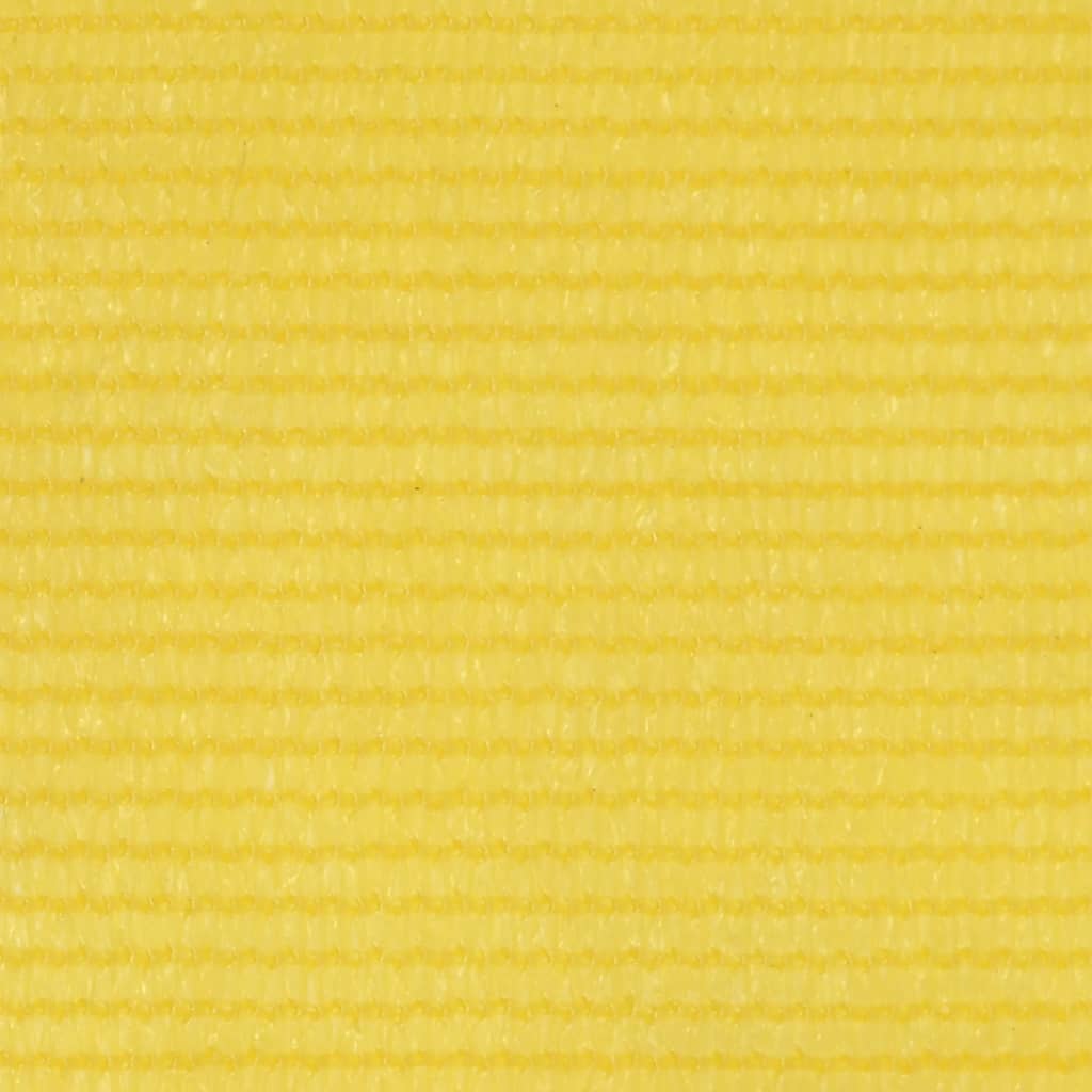 Balkonski zastor žuti 120 x 400 cm HDPE
