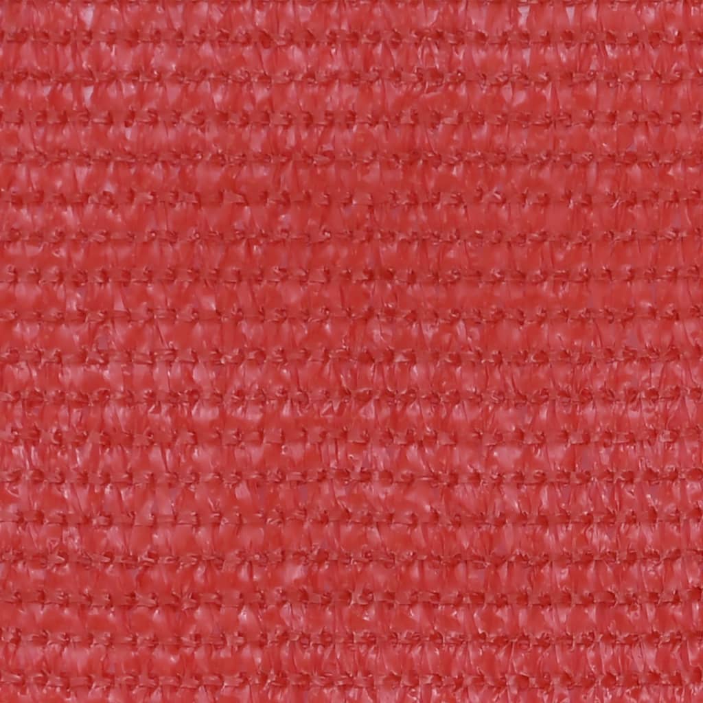 vidaXL Paravan de balcon, roșu, 120x400 cm, HDPE