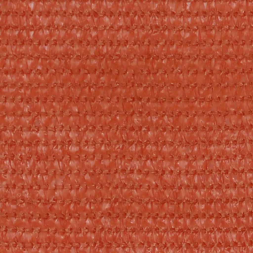 vidaXL Balkonscherm 120x400 cm HDPE oranje afbeelding