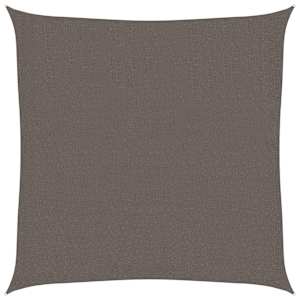 Plachta proti slunci 160 g/m² antracitová 3 x 3 m HDPE - obrázek 2