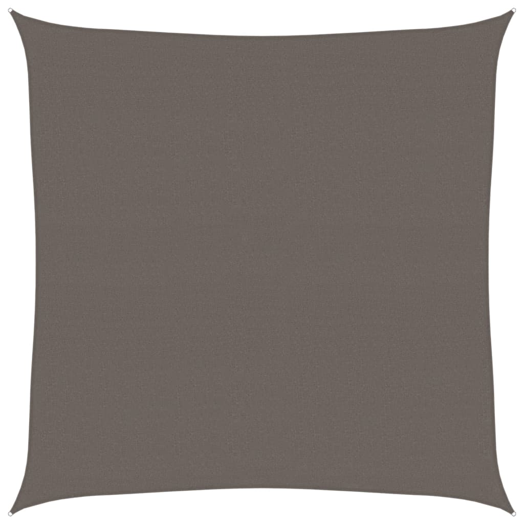 vidaXL Tieniaca plachta 160 g/m², antracitová 5x5 m, HDPE