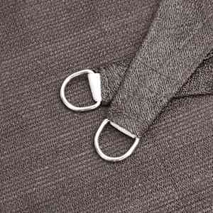 Senčno jadro 160 g/m² antracitno 5x5 m HDPE - slika 6