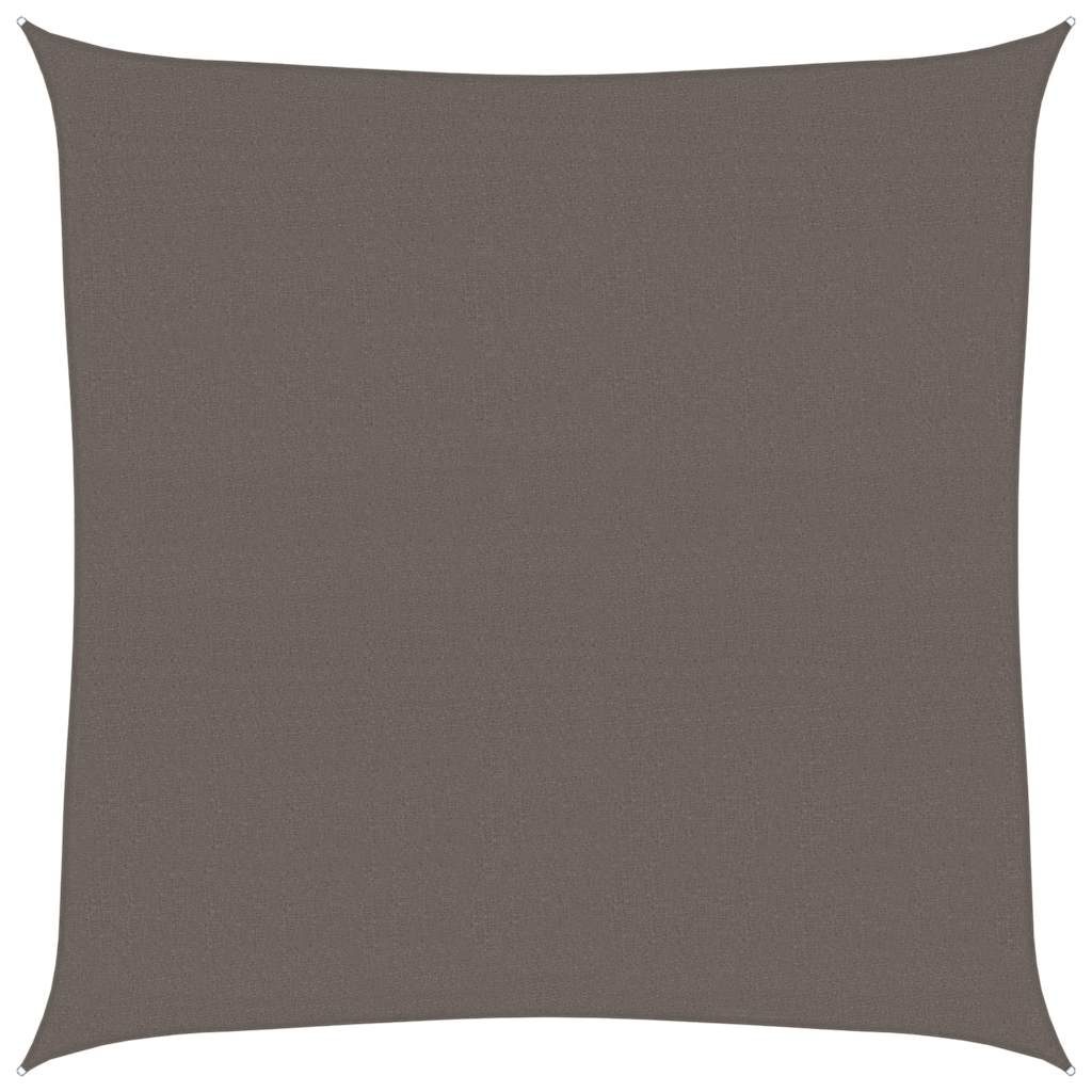 vidaXL Tieniaca plachta 160 g/m² antracitová 7x7 m, HDPE