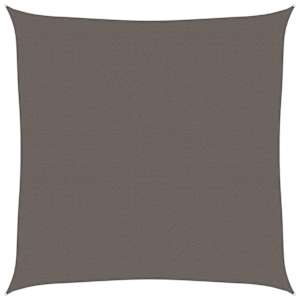 Stínicí plachta 160 g/m² antracitová 7 x 7 m HDPE - obrázek 2