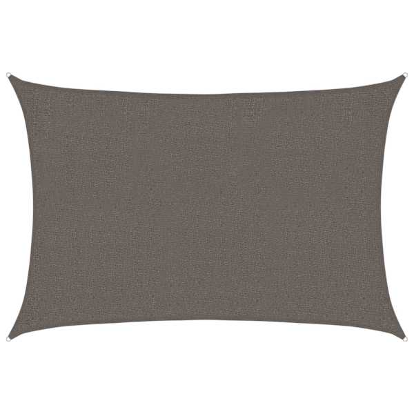 vidaXL p&auml;ikesepuri 160 g/m&sup2; antratsiithall, 2 x 2,5 m HDPE