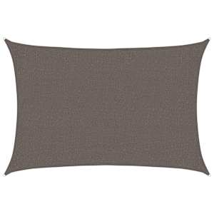 Senčno jadro 160 g/m² antracitno 2x2,5 m HDPE - slika 2