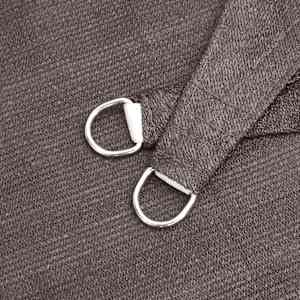 Senčno jadro HDPE 2x3,5 m antracitno - slika 6