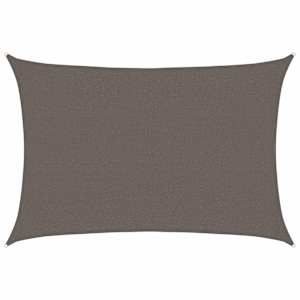 Senčno jadro 160 g/m² antracitno 2,5x3,5 m HDPE - slika 2