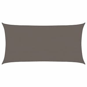 Senčno jadro 160 g/m² antracitno 2,5x4,5 m HDPE - slika 2