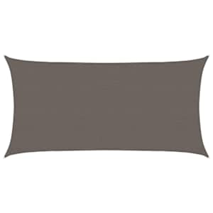 Senčno jadro 160 g/m² antracitno 2,5x5 m HDPE - slika 2