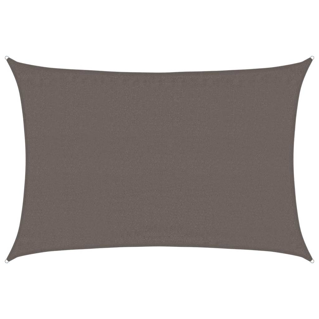 vidaXL Tieniaca plachta 160 g/m² antracitová 3,5x4,5 m HDPE