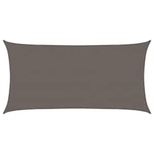 Senčno jadro 160 g/m² antracitno 4x7 m HDPE - slika 2