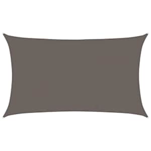 Senčno jadro 160 g/m² antracitno 5x8 m HDPE - slika 2