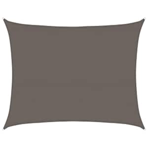 Senčno jadro 160 g/m² antracitno 6x7 m HDPE - slika 2