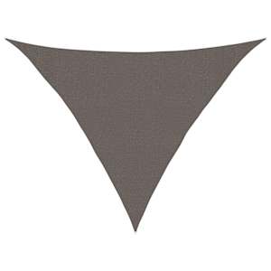 Stínící plachta 160 g/m² antracitová 3 x 3 x 4,2 m HDPE - obrázek 2