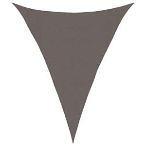 Stínicí plachta 160 g/m² antracitová 3 x 4 x 4 m HDPE - obrázek 2