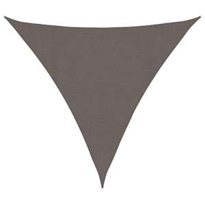 Stínící plachta 160 g/m² antracitová 4 x 4 x 4 m HDPE - obrázek 2