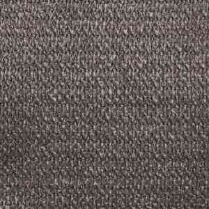 Stínící plachta 160 g/m² antracitová 4 x 4 x 4 m HDPE - obrázek 9