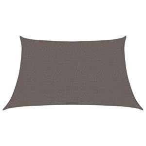 vidaXL p&auml;ikesepuri 160 g/m&sup2;, antratsiithall, 3/4x2 m, HDPE