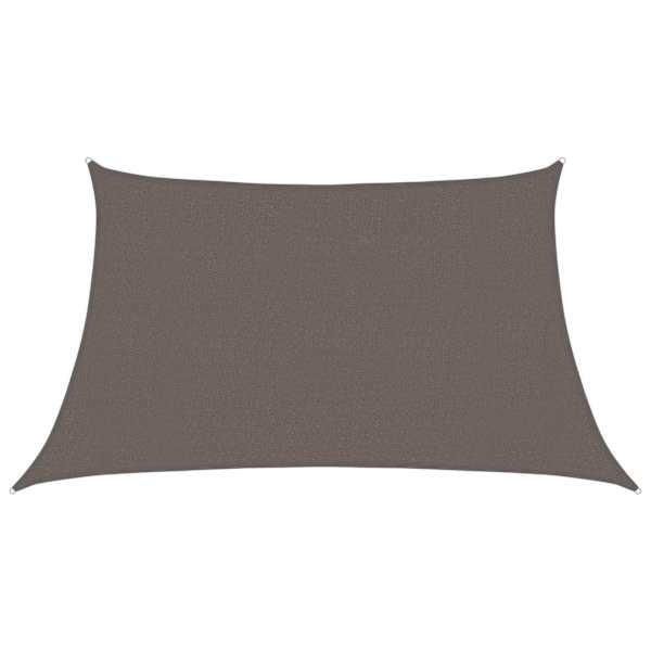 vidaXL p&auml;ikesepuri 160 g/m&sup2;, antratsiithall, 3/4x2 m, HDPE