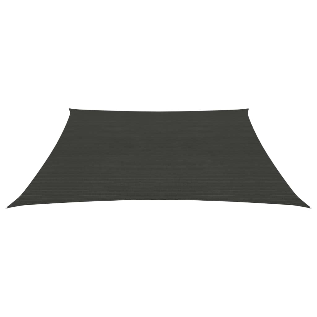 vidaXL Pânză parasolar, antracit, 3/4x2 m, HDPE, 160 g/m²