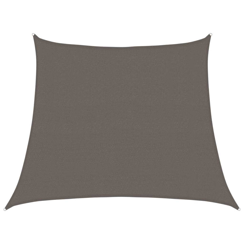 vidaXL Stínící plachta 160 g/m² antracitová 3/4 x 3 m HDPE