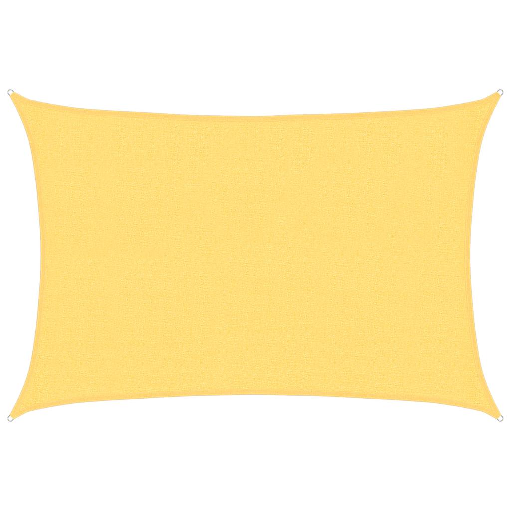 vidaXL Stínicí plachta 160 g/m² béžová 2,5 x 3,5 m HDPE