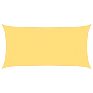Plachta proti slunci 160 g/m² béžová 3 x 6 m HDPE - obrázek 2