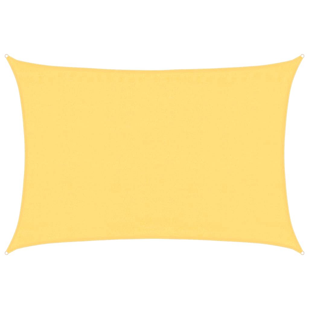 vidaXL Plachta proti slunci 160 g/m² béžová 3,5 x 4,5 m HDPE