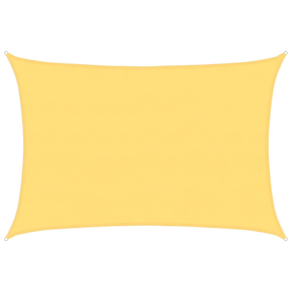 vidaXL Tieniaca plachta 160 g/m², béžová 5x6 m, HDPE