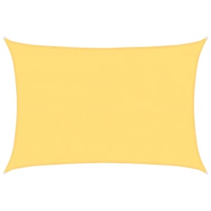Plachta proti slunci 160 g/m² béžová 5 x 6 m HDPE - obrázek 2