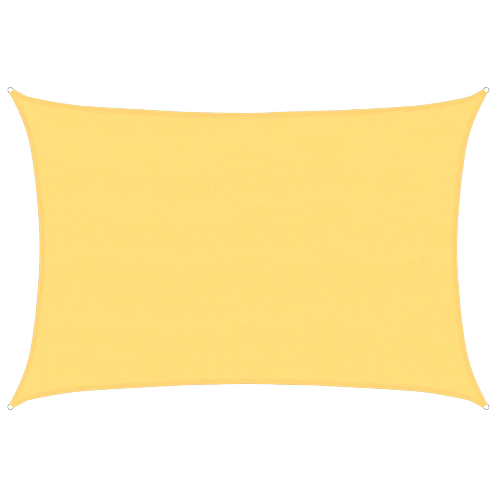 vidaXL Tieniaca plachta 160 g/m², béžová 5x7 m, HDPE